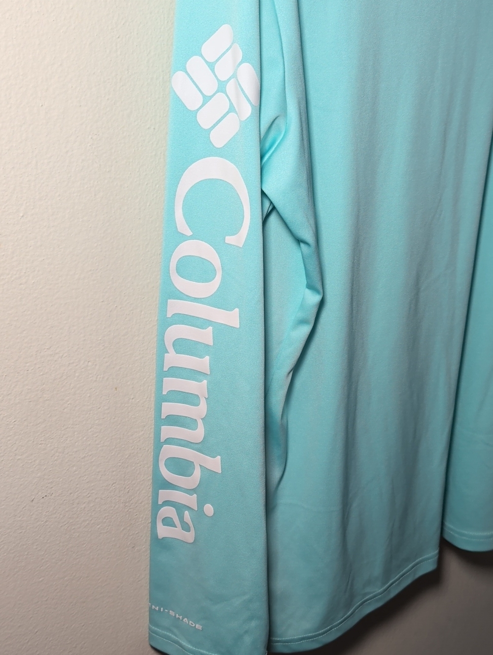 Columbia Boys' PFG Terminal Tackle Long Sleeve Shirt Blue White Fishing Size XL - Picture 4 of 5